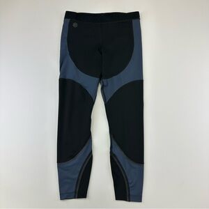 Under ArmourColdgear base layer womens leggings Size Large black blue Running
